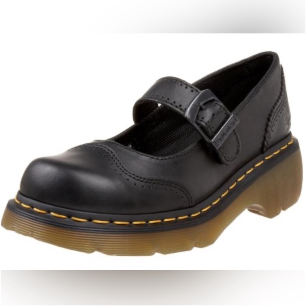 Dr. Martens MELINDA Mary Jane Shoe BLACK Women’s Size 9.